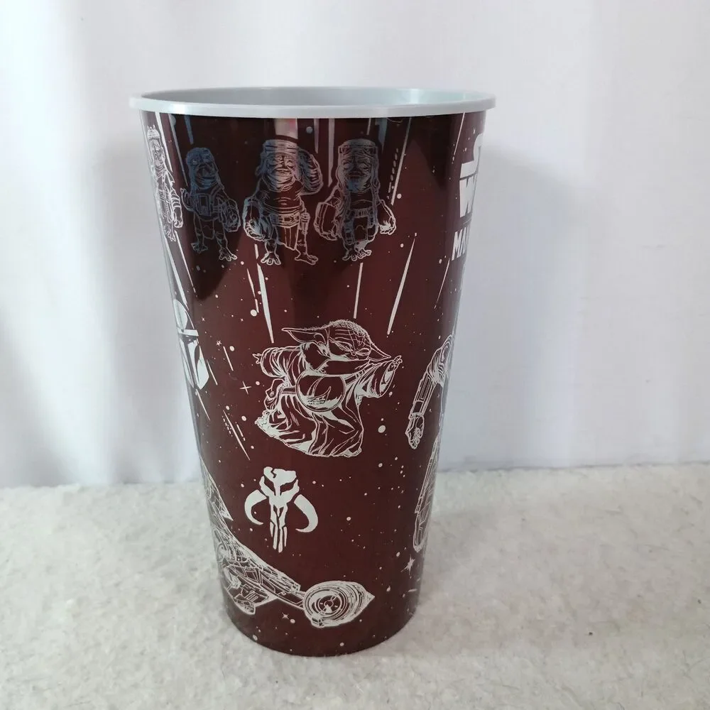 2026 Burger King Star Wars Mandalorian Grogu Rust Cup Din Djarin Collectible